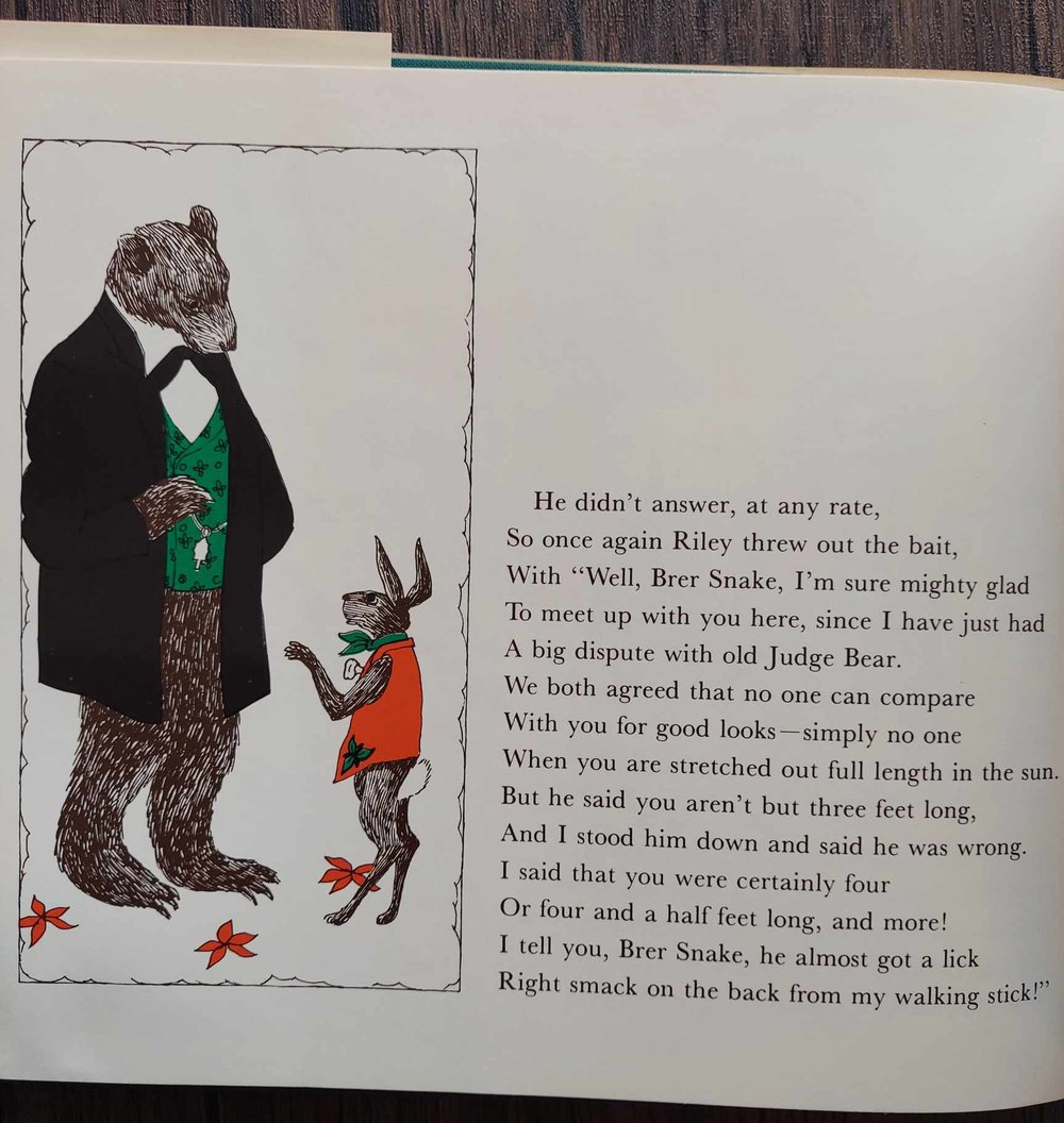 More of Brer Rabbit's Tricks, by Ennis Rees and illustrated by Edward Gorey