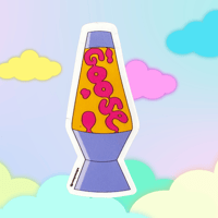 Image 1 of Lava Lamp Sticker