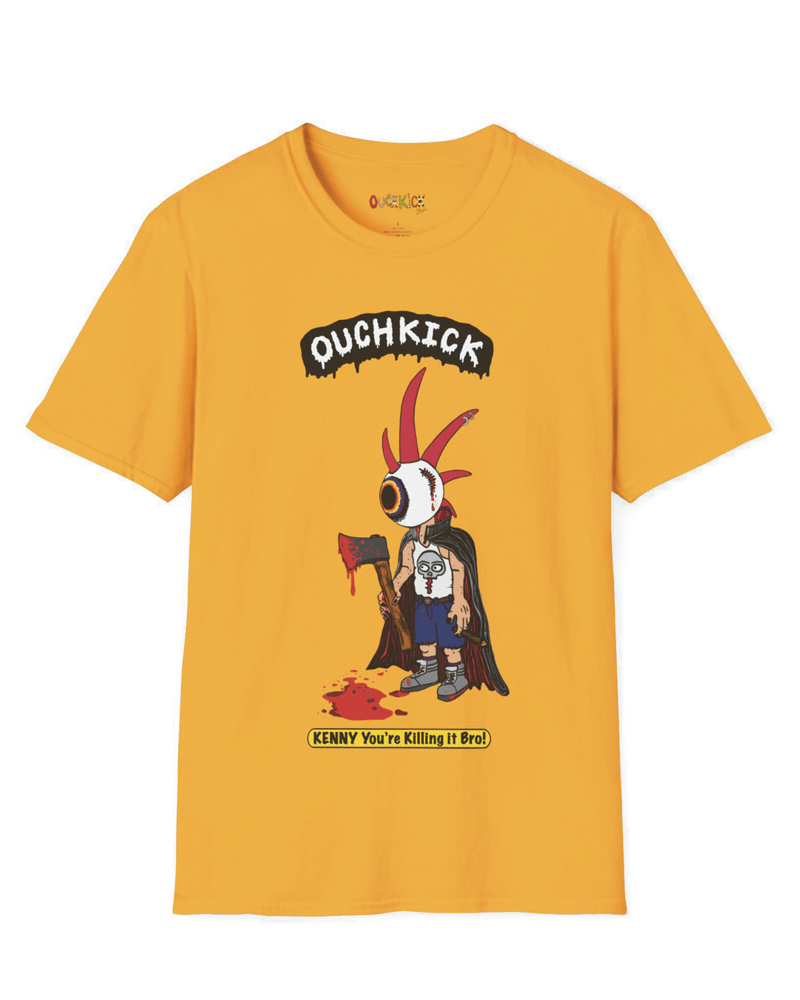 Image of "Kenny You're Killing It Bro" Yellow T-Shirt