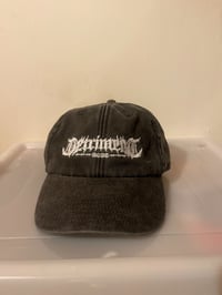 Detriment Embroidered Washed Dad Cap