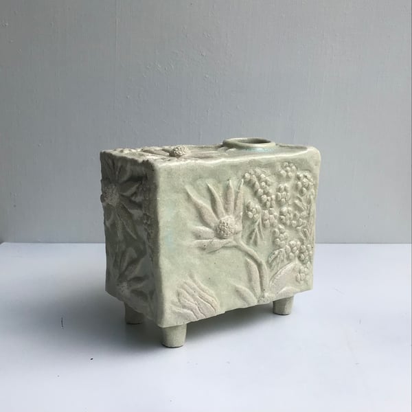 Image of Flannel flower Box Vase