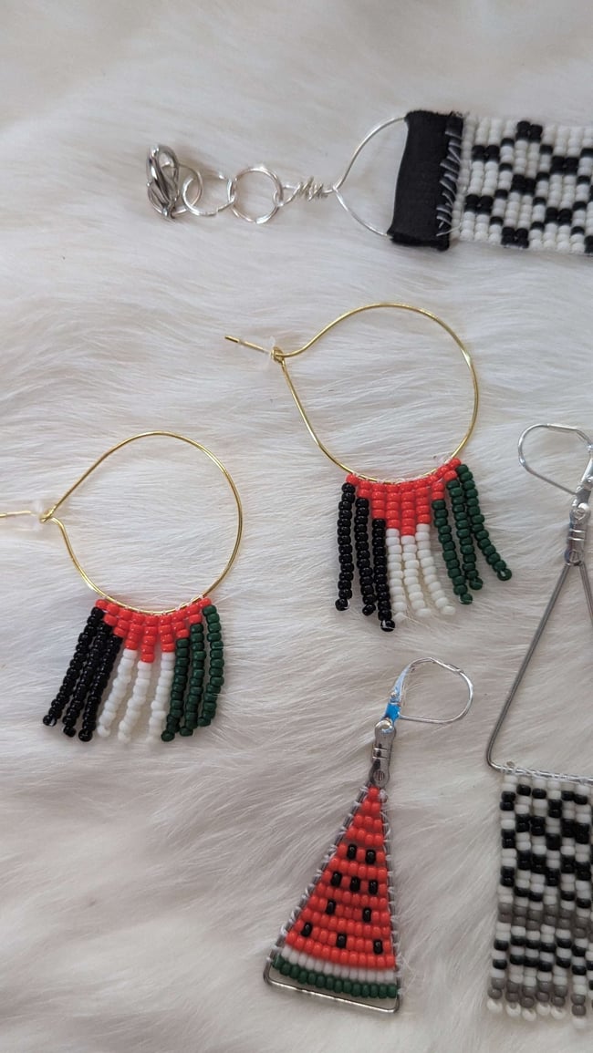 dammi falastini - "my blood is palestinian"