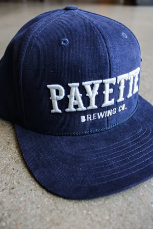Image of Navy Corduroy Payette Hat