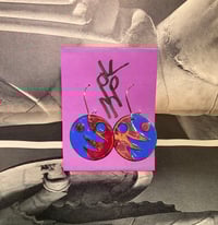 Image 3 of lizard hug face earring