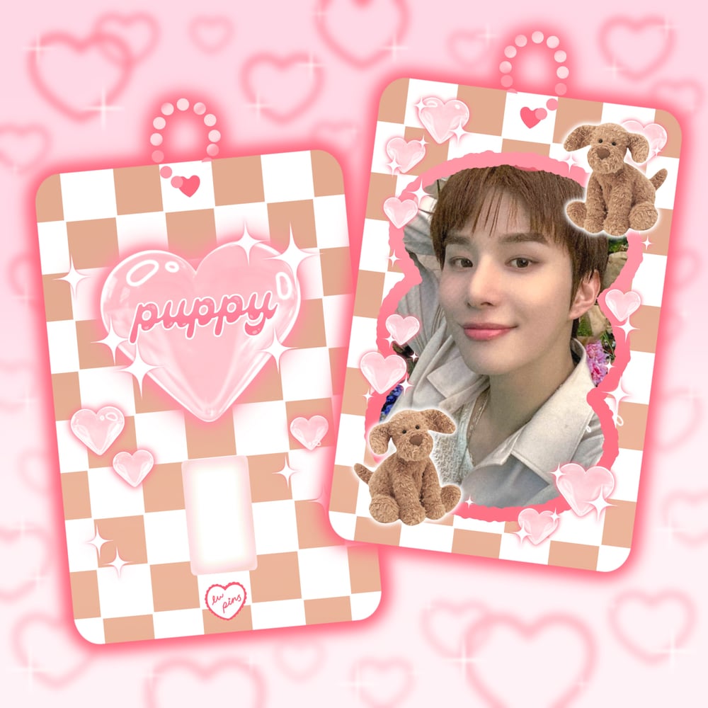 Puppy Acrylic Photocard Holder