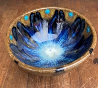 Image 2 of Blue and Brown Small Bowl