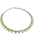 Ltd Ed - Gold Coin Lolita Deluxe Turquoise Necklace Image 2