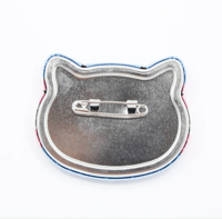 Image 5 of Holographic Nyanbinary Cat Button