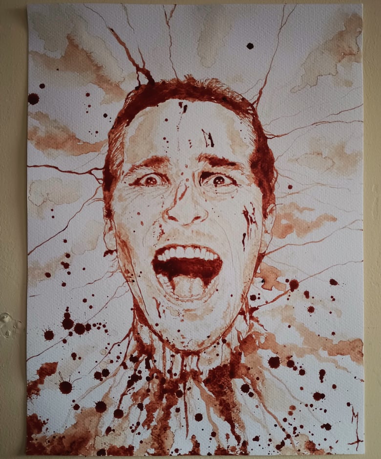 Image of American Psycho signed print