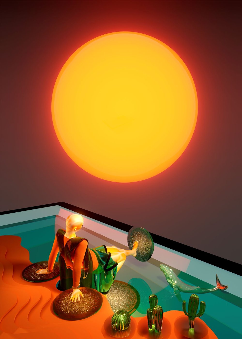 Image of Atardecer en el Desierto