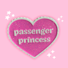 Enamel Pin | Passenger Princess 