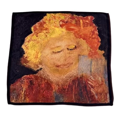 Image of Gertrud Parker Silk “Selfie” Bandana