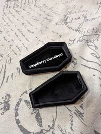 Image 3 of RM Small Signature Coffin Jewelry Box Black x Silver