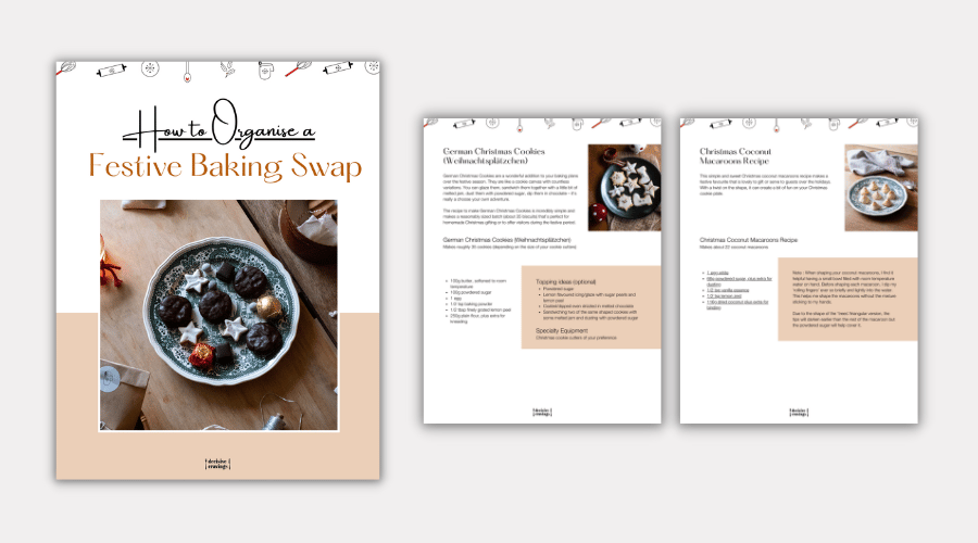 Image of E-Guide How to organise a Festive Baking Swap