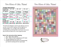 Image 5 of TWO SLICES OF CAKE, PLEASE Quilt Kit, 58" x 67" Featuring Flour & Flower