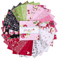 Image 2 of FLOUR & FLOWER 5" Stacker 48pc by Jill Finley for Riley Blake Designs