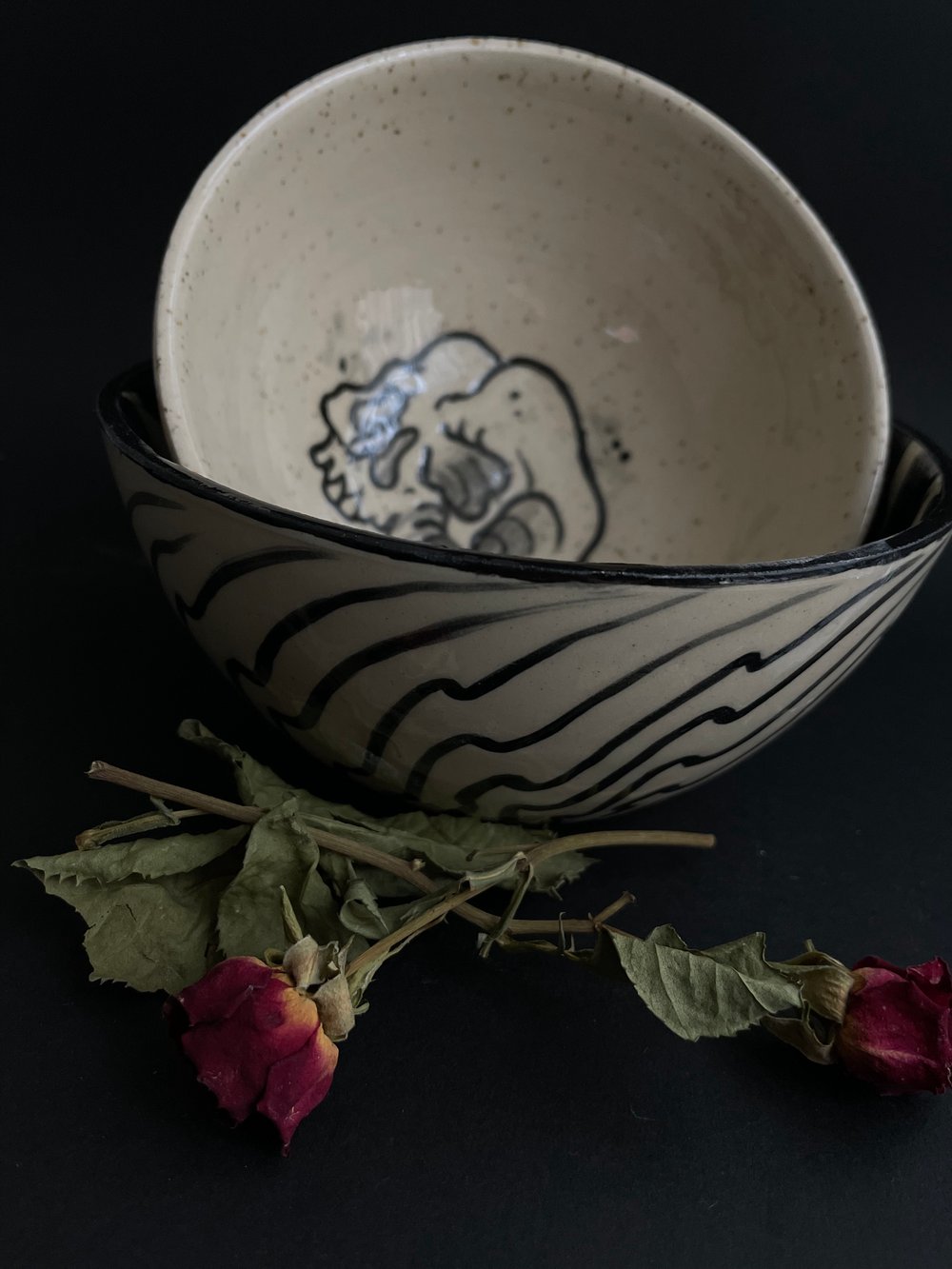 VEPAR COLLAB - skull bowl