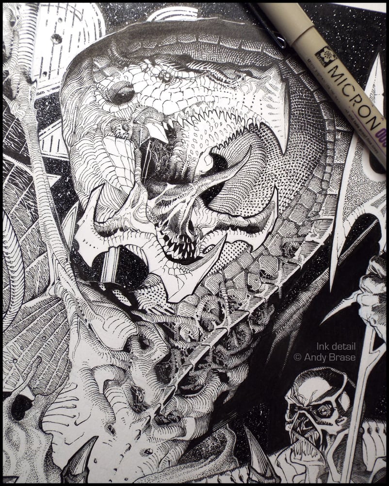 Image of *NEW* Dragon of the Sand- 13x19 LIMITED Print (signed) <font color="yellow">NEW  </font>