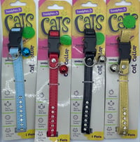 Sparkling cat collars 