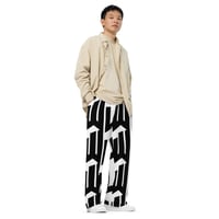 Image 3 of 3Way Summer Unisex Wide-Leg pants