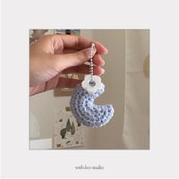 Handmade Crochet Moons