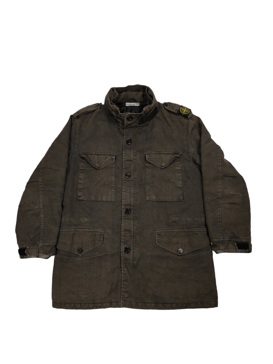 Stone Island Lino flax jacket XL | collective-badge