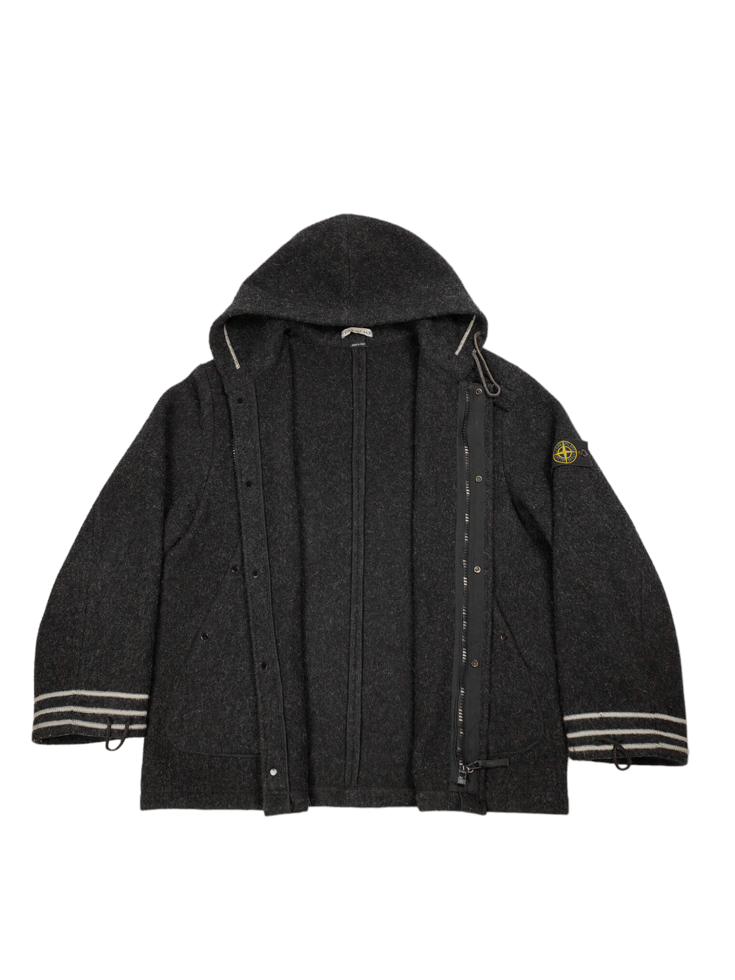 Stone island wool sales jacket