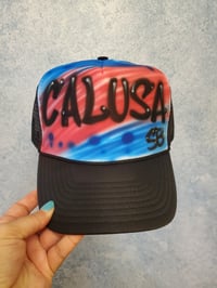 Image of Personalized Trucker Hat - Calusa Design