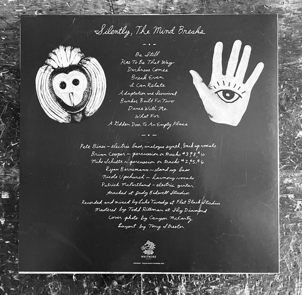 Black Vinyl - Silently, The Mind Breaks (2024)**LP** 