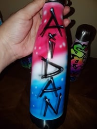 Image of Personalized Stainless Steel Water Bottle Style #6