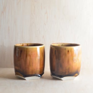 Image of speckled tumblers
