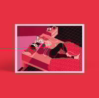 Image 1 of 'Long Distance Love' Glicée Print