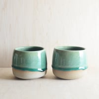 Image 4 of stoneware ombre tumblers