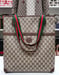Image of  Vtg. Gucci Brown Monogram Tote.