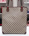 Image of  Vtg. Gucci Brown Monogram Tote.