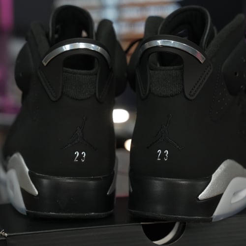 Image of Jordan 6 Retro Chrome Metallic Silver