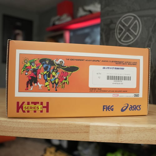 Image of ASICS Gel-Lyte III '07 Remastered Kith Marvel X-Men Mystery Sealed Box (Trading Card Included)