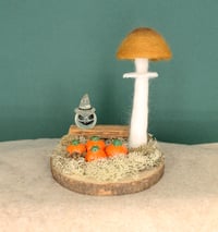 Image 1 of Brown Mushroom Scene