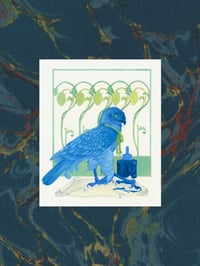 Image 1 of Ink Falcon - Original Illustration 