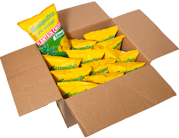 Image of Mariquitas Plantain Chips Lime (4.5 oz, 12 Pack)