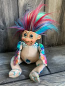 Image 1 of Mini Vintage Troll Doll repaint