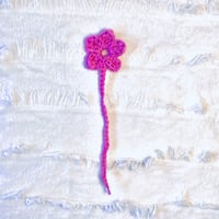 Image 3 of Pink Flower Book Mark