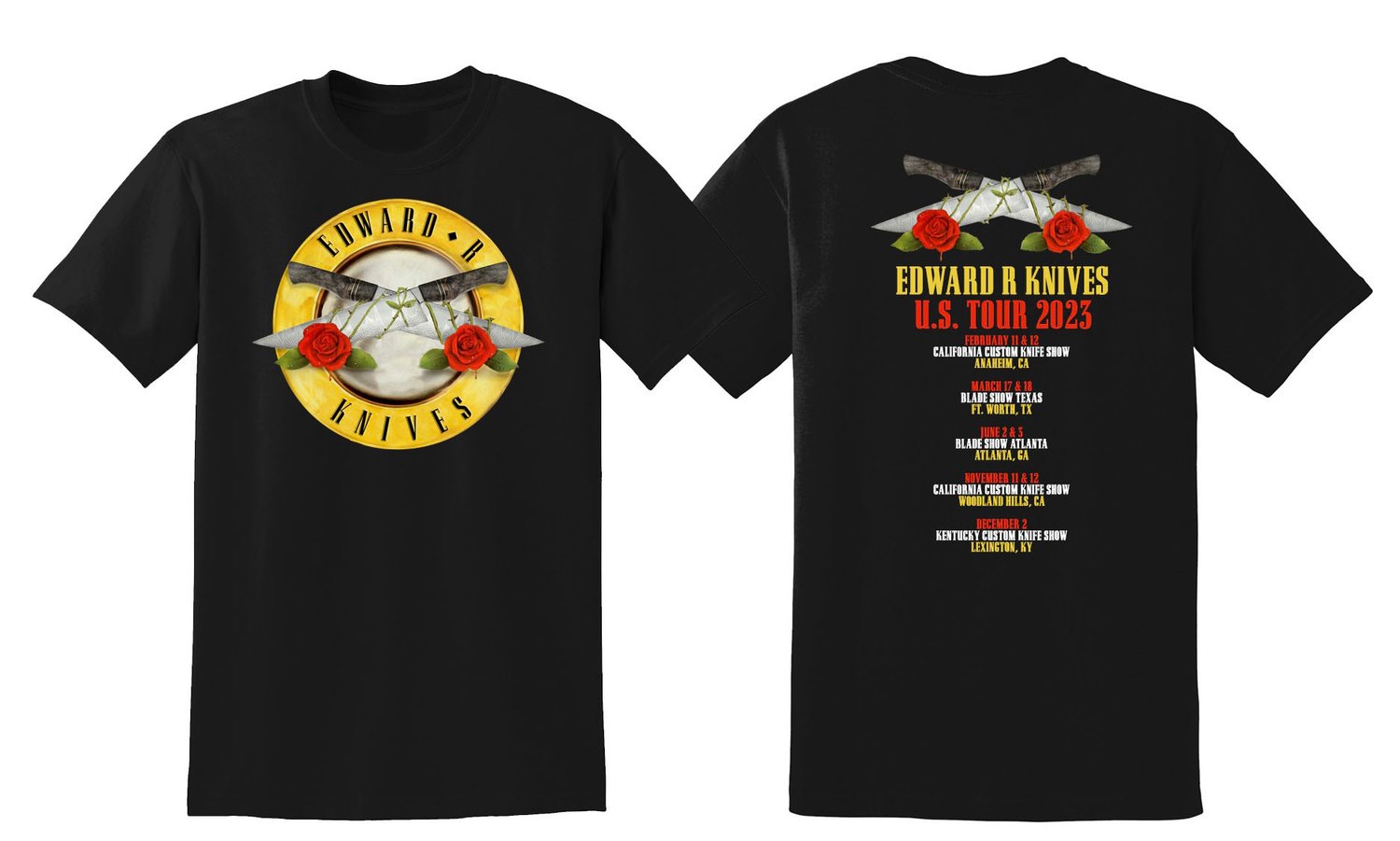 Image of 2023 US Tour shirt