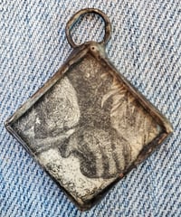 Image 2 of Gorilla Fist and Face 1888 book charm