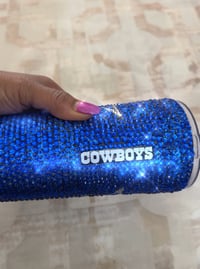 Image 2 of Dallas Cowboys Tumbler “Blue Crystal”