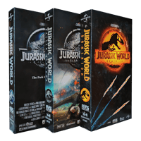 Image 2 of JURASSIC WORLD TRILOGY Custom VHS