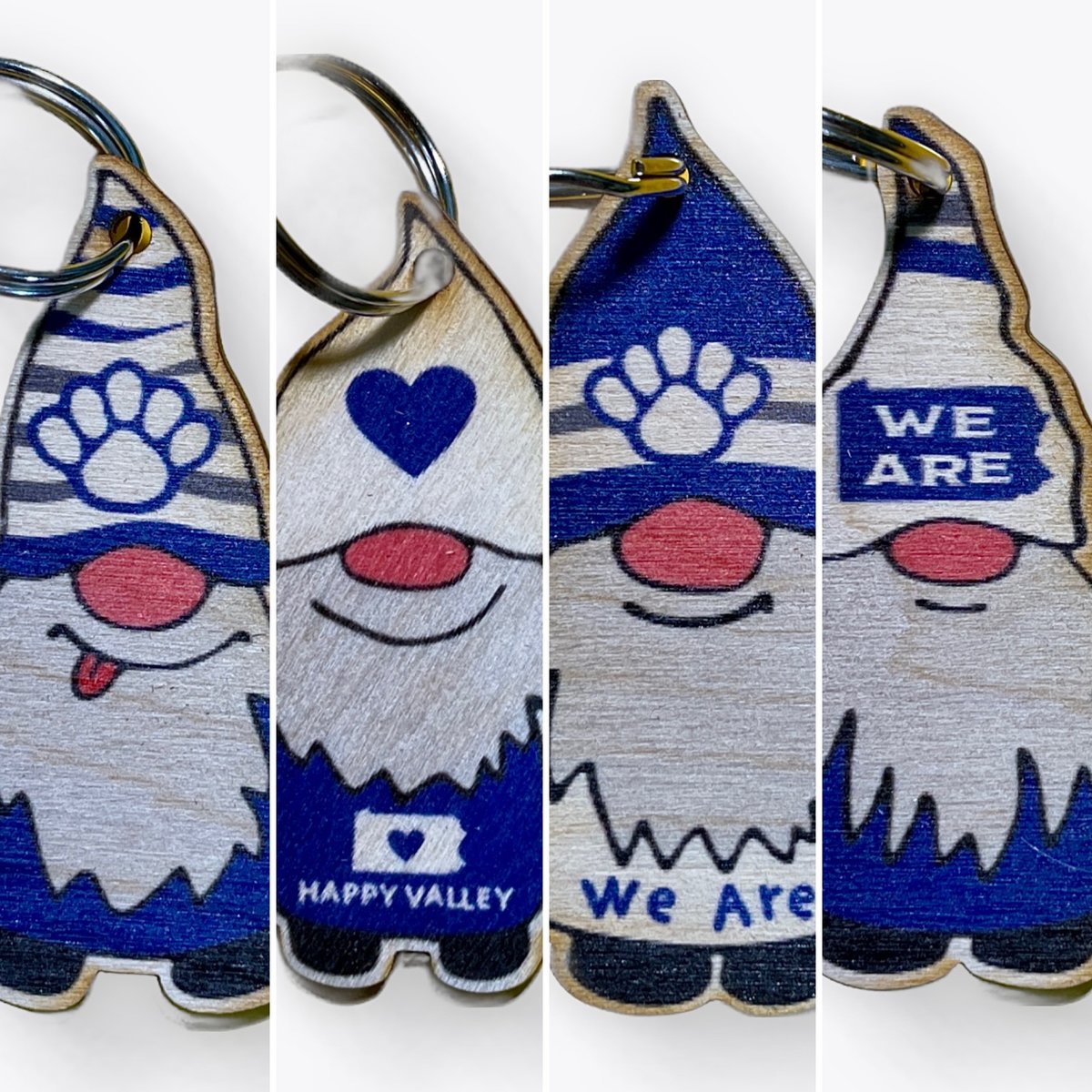 Image of Gnome Friends Keychain Set