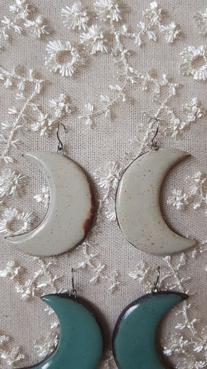 Earrings - Moons
