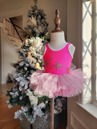 Image 2 of Pink stardust tutu leo