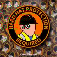 Image of Hard Hat Required Clock Work Orange